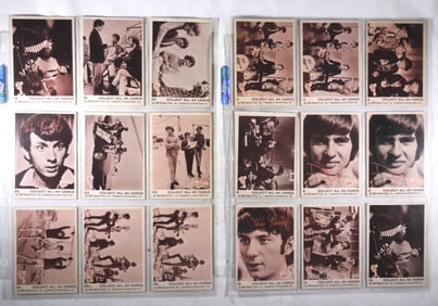 (36) 1966 RAYBERT "THE MONKEES" CARDS