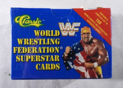 1991 CLASSIC WRESTLING SET FACTORY SEAL