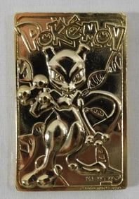 POKEMON 23kt GOLD CARD #150 MEWTWO