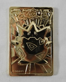 POKEMON 23kt GOLD CARD TOGEPI