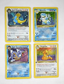 (4) VINTAGE POKEMON HOLOGRAM CARDS
