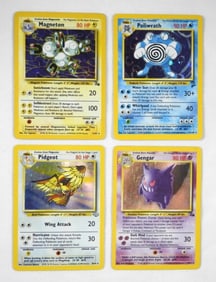 (4) VINTAGE POKEMON HOLOGRAM CARDS