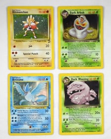 (4) VINTAGE POKEMON HOLOGRAM CARDS