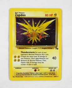 POKEMON ZAPDOS FOSSIL 15/62 HOLO
