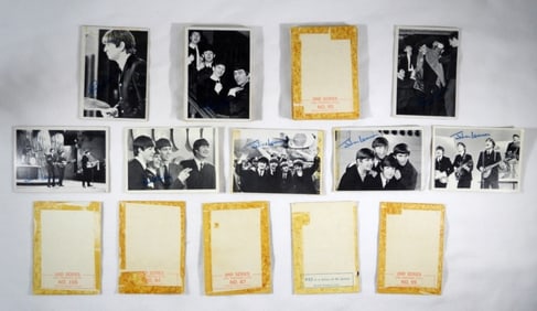 (52) 1964 BEATLES 2nd SER TRADING CARDS