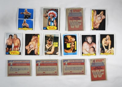 1985 TOPPS HULK HOGAN ROOKIE plus (62)