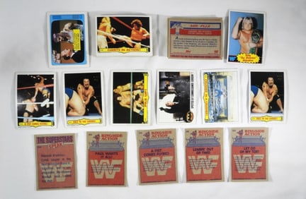 1985 TOPPS HULK HOGAN ROOKIE plus (62)