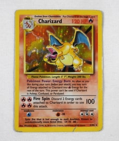 1999 POKEMON CHARIZARD HOLO 4/102