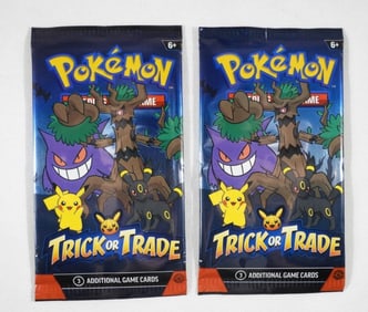 (2) 2024 POKEMON TRICK or TRAKE PACKS