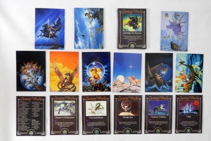 1996 JANNY WURTS ARTWORKS CARDS