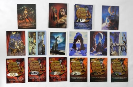 1997 ARTISTS CHOICE ARTWORKS CARDS