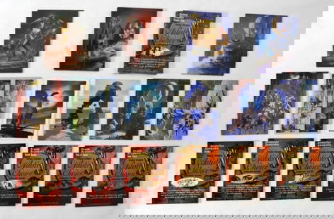 1997 ARTISTS CHOICE ARTWORKS CARDS: NICE OVERALL CONDITION - UNVERIFIED COMPLETE SET