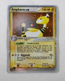 AMPHAROS EX 89/97 REVERSE HOLO CARD