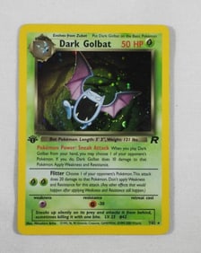 1ST EDITION DARK GOLBAT REV HOLO 7/82