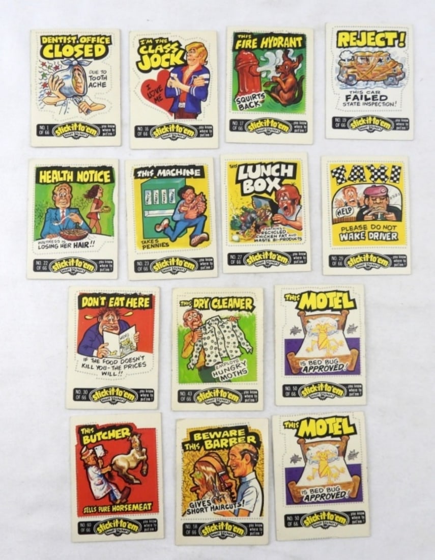 (14) STICK-IT-TO'EM INSULT TICKERS (1 of 2)