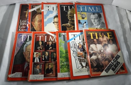 (10) MIX YEARS TIME MAGAZINES