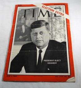 10C TIME MAGAZINE PRESIDENT-ELECT KENNEDY