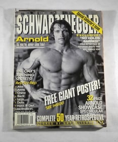 ARNOLD SCHWARZENEGGER MUSCLE MAG