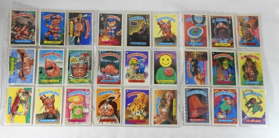 1986/87 GARBAGE PAIL KIDS STICKER CARDS