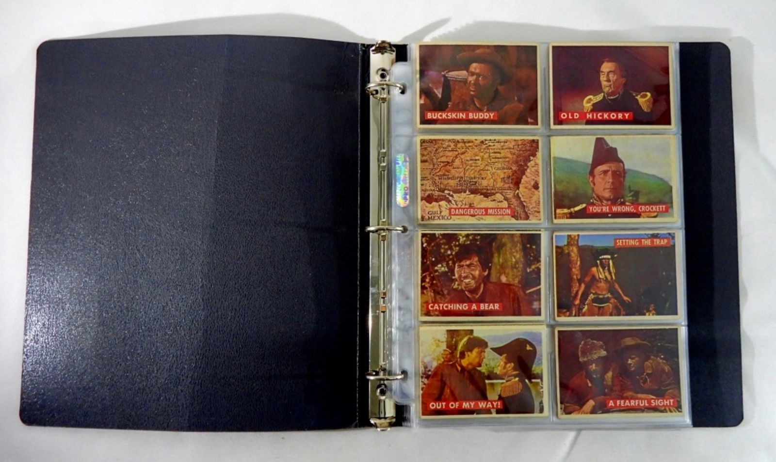 1956 TOPPS "GREEN BACK" DAVY CROCKETT (1 of 3)