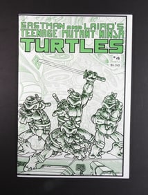 TMNT EASTMAN and LAIRD'S #4 ISSUE 1st PR