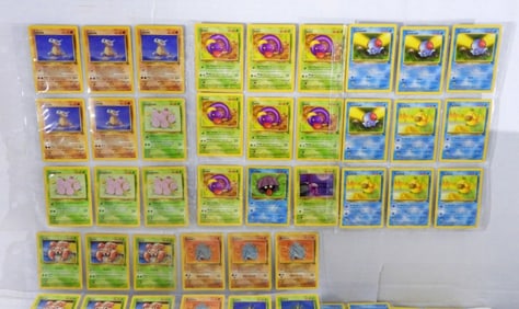 (99) POKEMON TRADING CARDS 1999's