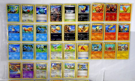 (54) POKEMON TRADING CARDS 2014-15
