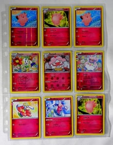 (9) POKEMON HOLOs & KEY CARDS 2016