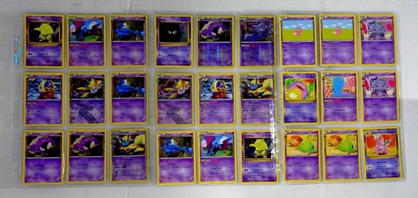 (27) POKEMON TRADING CARDS 2016