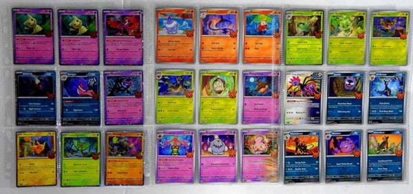 (80) 2024 POKEMON TRICK OR TRADE CARDS