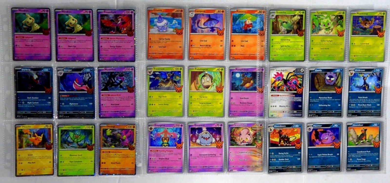 (80) 2024 POKEMON TRICK OR TRADE CARDS (1 of 2)