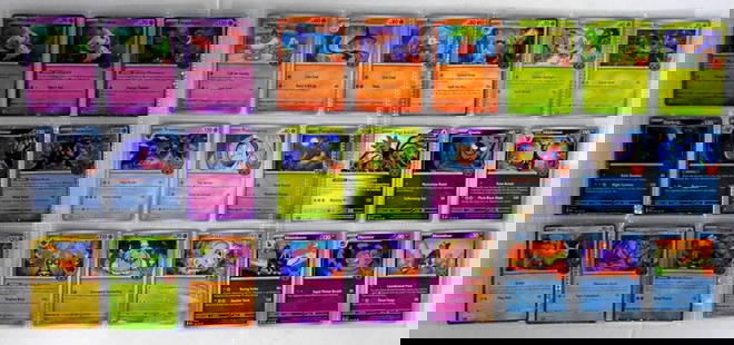 (80) 2024 POKEMON TRICK OR TRADE CARDS: BOOSTER PACK CARD LOT / SOME in SHEETS WITH HOLO's