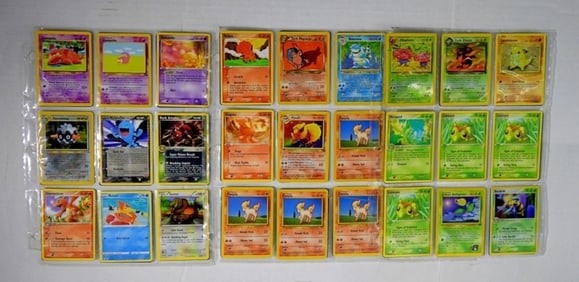 (36) POKEMON TRADING CARDS - MIX YEARS