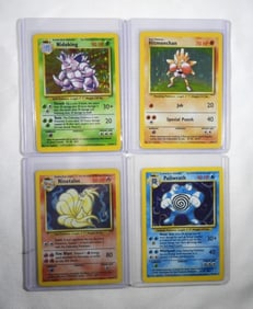 NIDOKING, NINETALES, POLIWRATH +