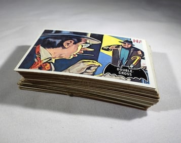 (39) BATMAN CARDS FROM 1966
