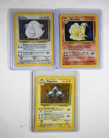MAGNETON, NINETALES, CHANSEY REV HOLO