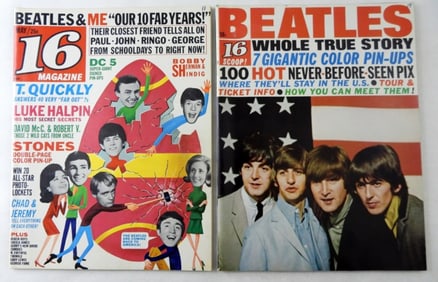 (2) 1966- 16'S- WHOLE TRUE STORY- BEATLES