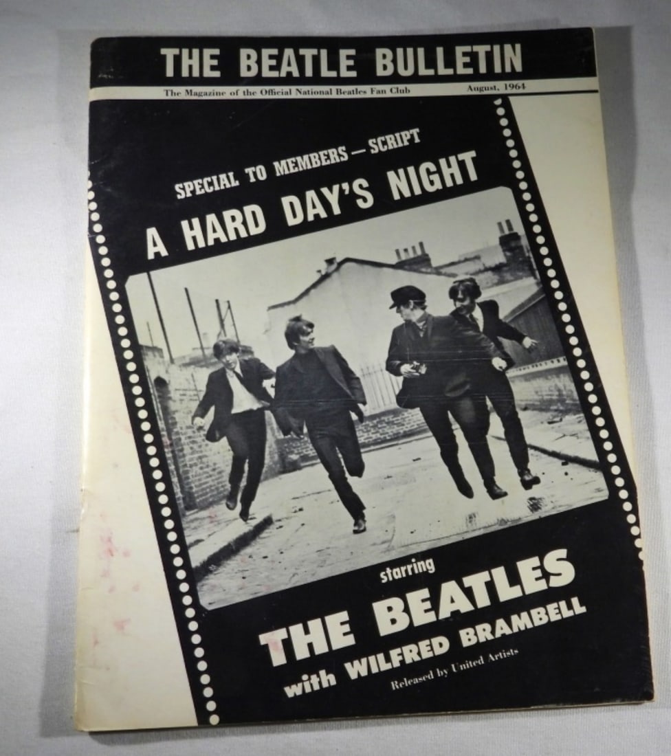 THE BEATLE BULLETIN AUG 1964 (1 of 2)