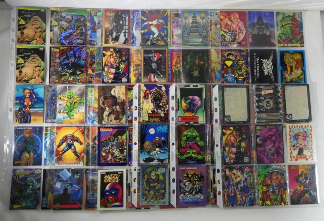 110+ NON-SPORT TRADING CARDS - CRAZY (1 of 6)