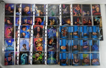 225 STAR TREK TRADING CARDS