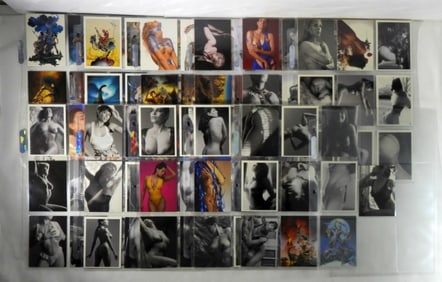 100 "ADULT ONLY" ARTWORK CARDS