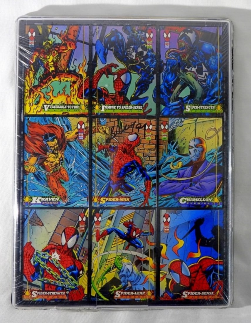 SPIDER-MAN PROMO SET SIGNED by ARTIST (1 of 6)