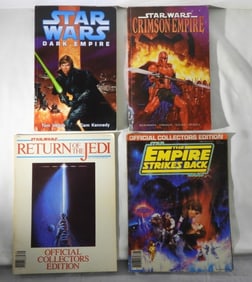 (4) STAR WARS BOOKS / MAGAZINES