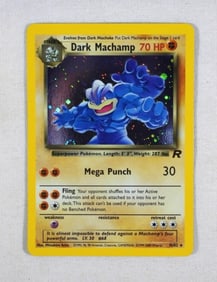 1999 POKEMON DARK MACHAMP 10/82 HOLO