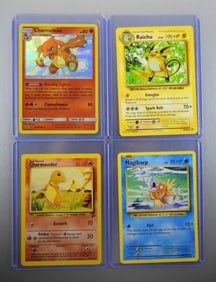 LOT OF 4 POKEMON CARDS