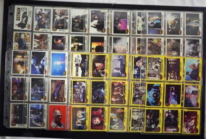 OVER 250 BATMAN TRADING CARDS