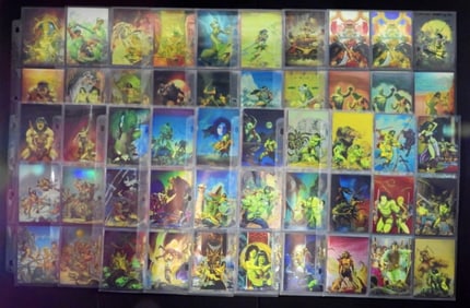 OVER 180 FOIL CONAN THE BARBARIAN LOT