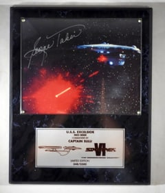 STAR TREK "GEORGE TAKEI" AUTO SULU