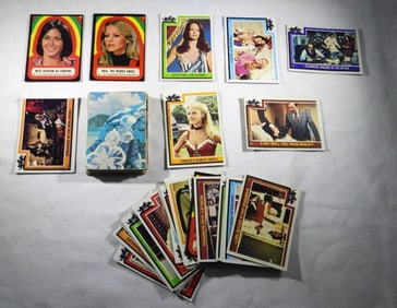 (57) CHARLIE ANGELS CARDS & STICKER