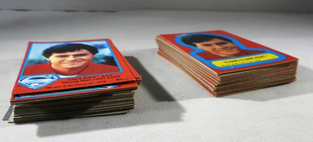 (74) SUPERMAN CARDS & STICKERS